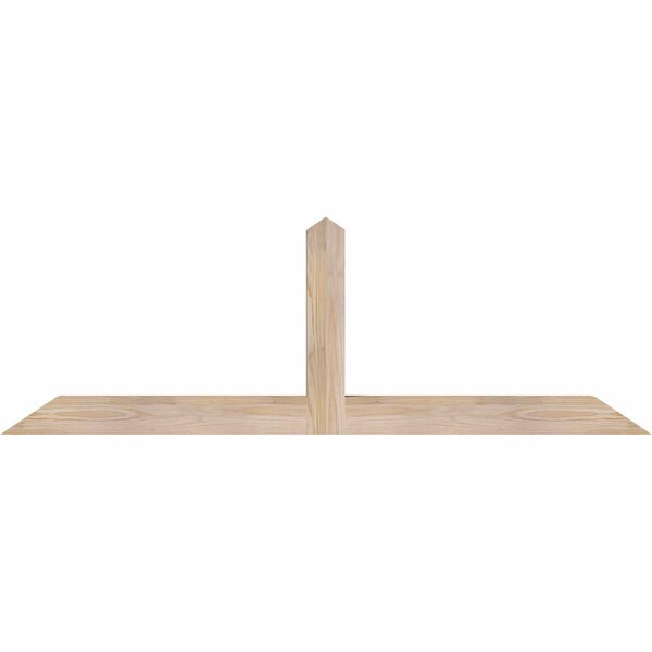 Ekena Millwork Portland Smooth Timber Gable Bracket, Douglas Fir, 60"W x 20"H x 3 1/2"D x 3 1/2"F, 8/12 Pitch GBW060X20X0404POR00SDF - main